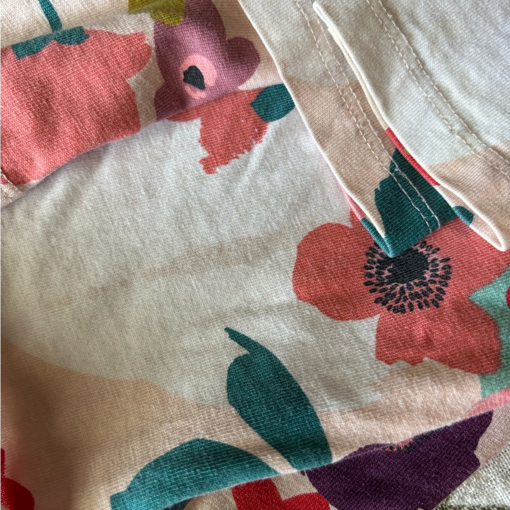 Tea Collection Casual Sleeveless Blue and Red Dress - Picture 5 of 5